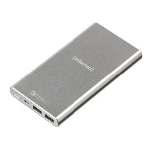 Intenso mobiles Ladegerät Powerbank Slim Q-10.000 mAh silber