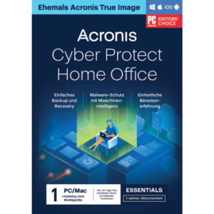 Acronis Cyber Protect Home Office Essentials - 1 Computer - 1 Jahr