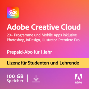 Adobe Creative Cloud Individual S&T Edition 1Jahr