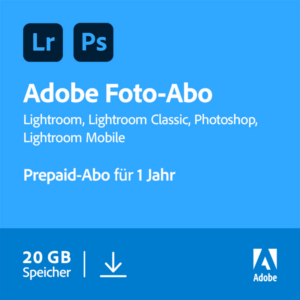Adobe Creative Cloud Foto Abo 1 Jahr (Version für Deutschland)
