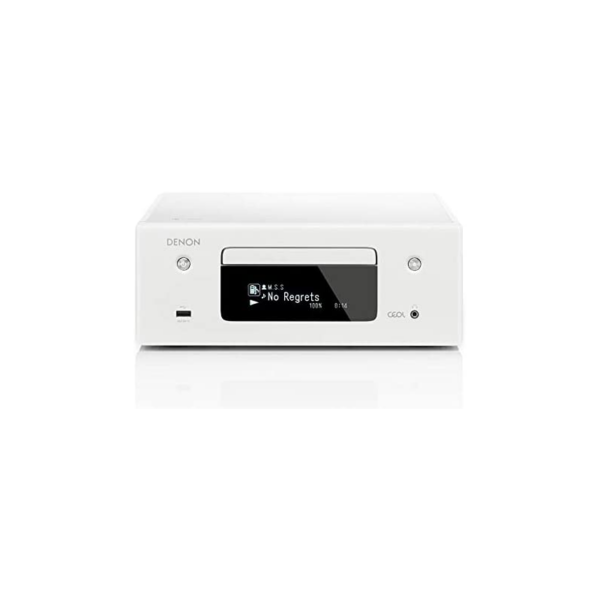 Denon RCD-N10 CD-Kompaktanlage HEOS Multiroom Bluetooth Airplay2 weiß