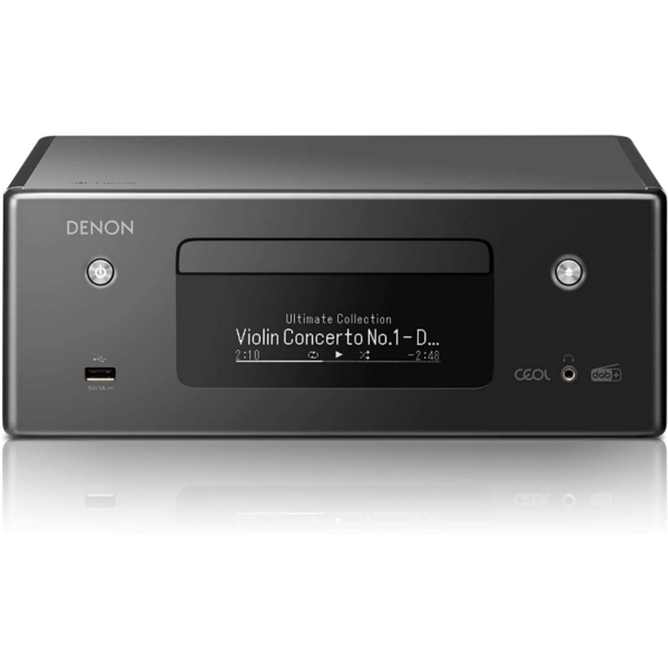 Denon RSD-N11DAB CD-Netzwerkreceiver HEOS Multiroom Bluetooth Airplay2 schwarz