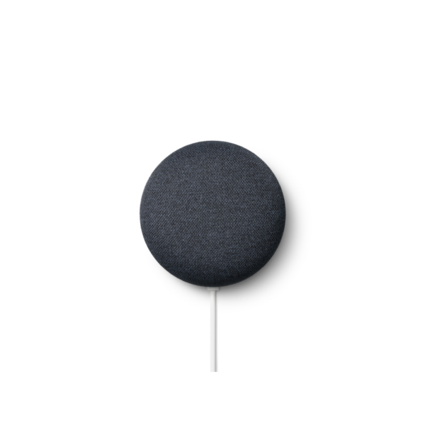 Google Nest Mini (2.Gen) Smarter Lautsprecher mit Sprachsteuerung - Carbon