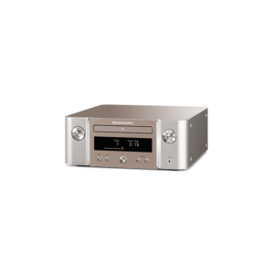 Marantz M-CR612 Melody X Netzwerk Receiver BT WLAN AirPlay2 Heos DAB silber/gold