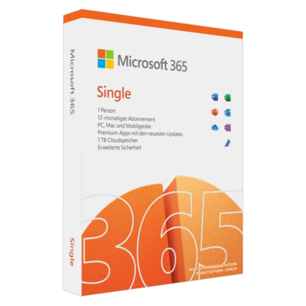 Microsoft 365 Single Box [inkl. Office Apps]