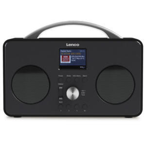 Lenco PIR-645BK Stereo Internetradio WLAN mit DAB+