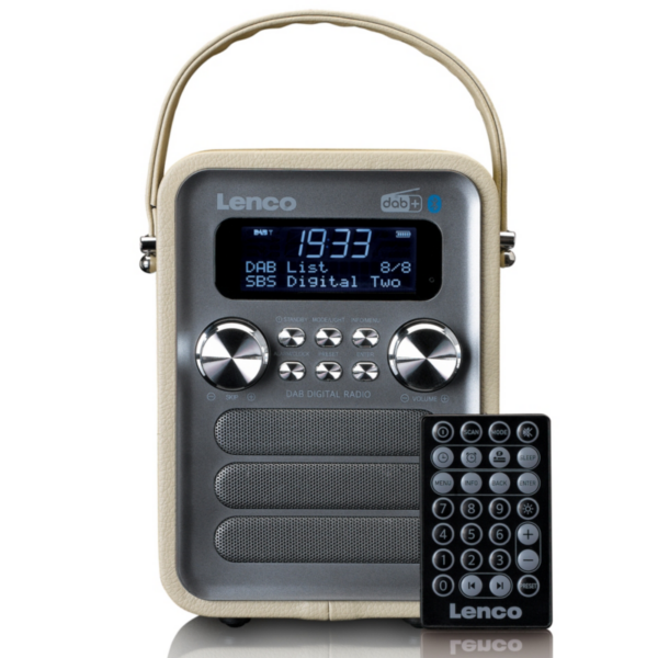 Lenco PDR-051TPSI Tragbares DAB+ FM-Radio mit BT