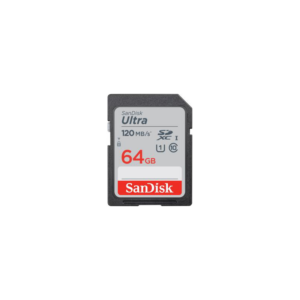 SanDisk Ultra 64 GB SDXC Speicherkarte 2020 (120 MB/s