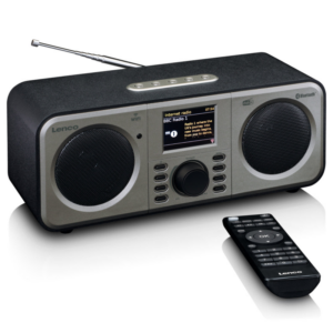 Lenco DIR-141BK Stereo Internetradio mit DAB+