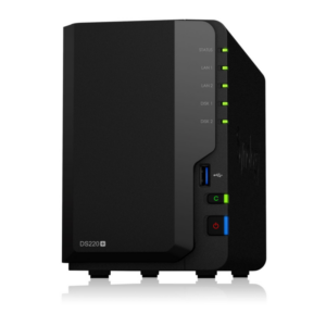 Synology DS220+ NAS System 2-Bay 8TB inkl. 2x 4TB Seagate ST4000VN008