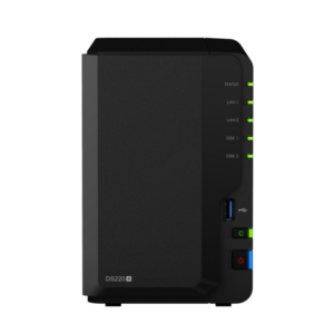 Synology Diskstation DS220+ NAS 2-Bay 16TB inkl. 2x 8TB WD Red Plus WD80EFZZ