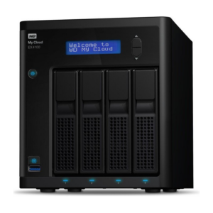 WD My Cloud EX4100 NAS System 4-Bay 16 TB (4x 4 TB) WDBWZE0160KBK-EESN