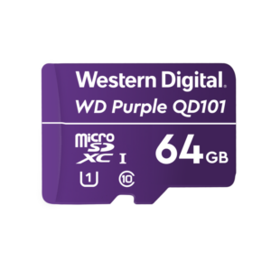 WD Purple SC QD101 64 GB Ultra Endurance microSD Speicherkarte (Class 10