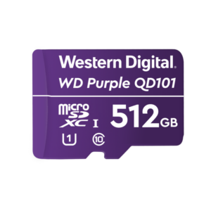 WD Purple SC QD101 512 GB Ultra Endurance microSD Speicherkarte (Class 10