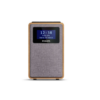 Philips TAR5005/10 Radio DAB+ Radio mit Wecker braun/grau