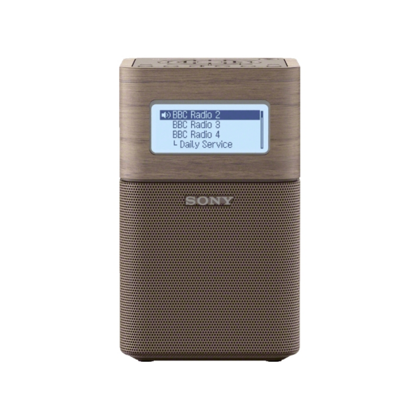 Sony XDR-V1BTDT Digitalradio DAB+/FM Bluetooth NFC braun