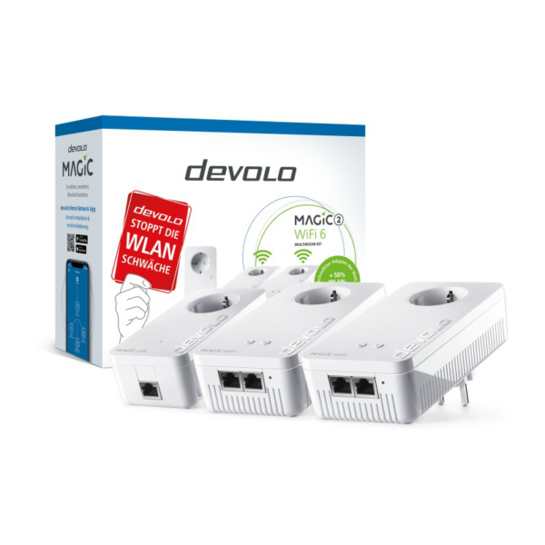 devolo Magic 2 WiFi 6 Multiroom Kit (2400 Mbit