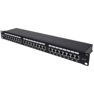 24-Port Cat6a Patchpanel