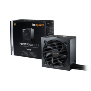 be quiet! Pure Power 11 700 Watt ATX V2.4 Netzteil 80+ Gold (120mm Lüfter)