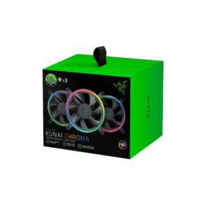 Razer Kunai A-RGB Gehäuselüfter PWM 120mm LED Performance Fan - 3 Fans