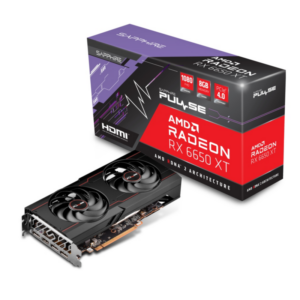 SAPPHIRE AMD Radeon RX 6650 XT OC Pulse Gaming Grafikkarte 8GB GDDR6