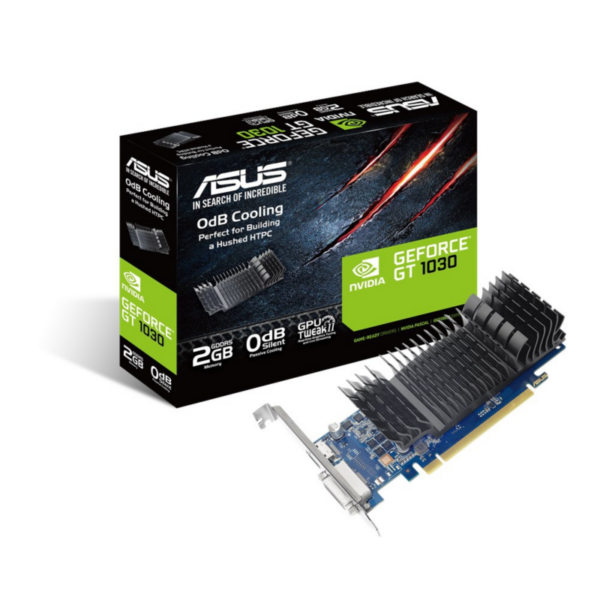 ASUS GeForce GT 1030 2GB PCIe 3.0 Grafikkarte GDDR5 DVI/HDMI passiv