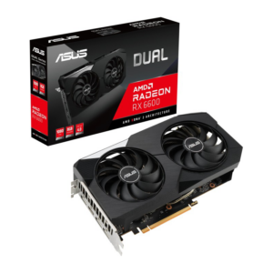 ASUS AMD Radeon RX 6600 Dual Grafikkarte 8GB GDDR6 3xDP/HDMI