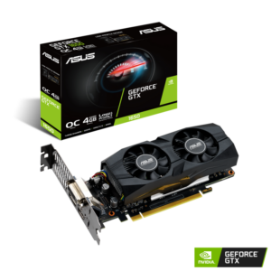 Asus GeForce GTX 1650 OC LP 4GB GDDR5 Grafikkarte DP/HDMI/DVI