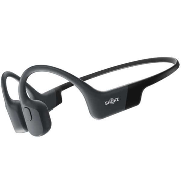 Shokz OpenRun Black Knochenschall-Sportkopfhörer Bluetooth Open-Ear