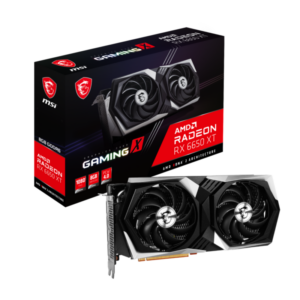 MSI AMD Radeon RX 6650 XT Gaming X 8GB Grafikkarte GDDR6 HDMI/3x DP