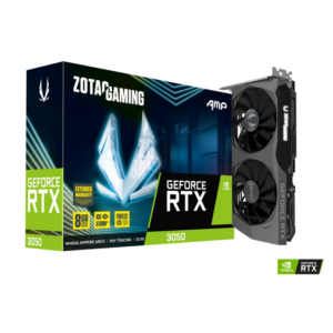 ZOTAC GAMING GeForce RTX 3050 AMP 8GB GDDR6 Grafikkarte 3xDP/HDMI