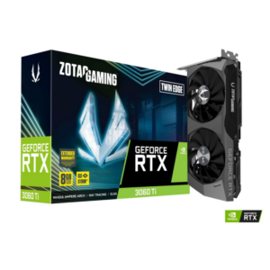 ZOTAC GAMING GeForce RTX 3060Ti Twin Edge 8GB GDDR6 Grafikkarte 3xDP/HDMI