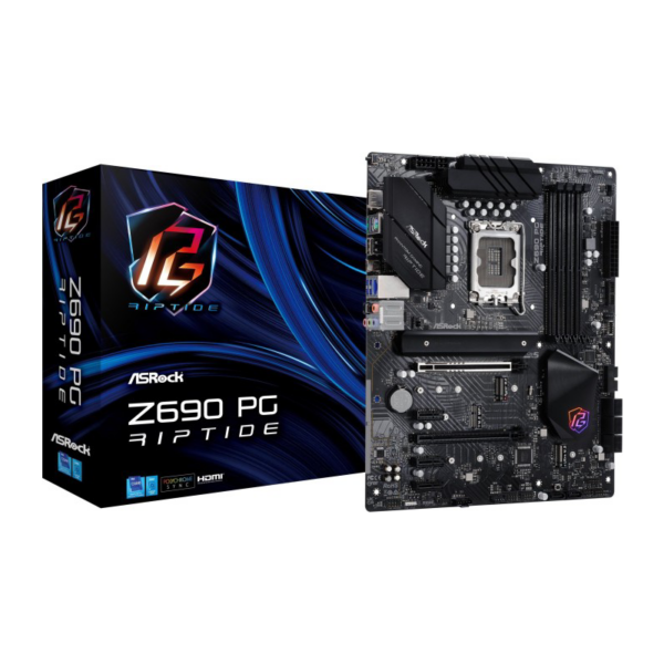 ASRock Z690 PG Riptide ATX Mainboard Sockel 1700 GL/M.2/HDMI/USB3.2