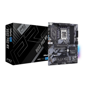 ASRock B660 Pro RS ATX Mainboard Sockel 1700 RGB/M.2/HDMI/DP/USB3.1