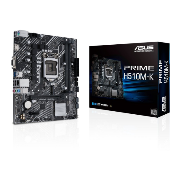 ASUS Prime H510M-K mATX Mainboard Sockel 1200 M.2/USB3.2/HDMI/VGA