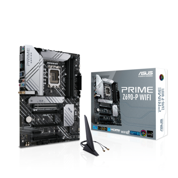 ASUS PRIME Z690-P WiFi ATX Gaming Mainboard Sockel 1700 DP/HDMI/M.2/WIFI/BT