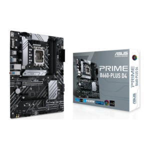 ASUS PRIME B660-PLUS D4 ATX Mainboard Sockel 1700 DP/HDMI/VGA/USB-C