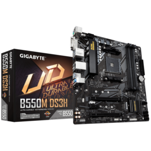 Gigabyte B550M DS3H mATX Mainboard Sockel AM4 M.2/HDMI/DVI/USB