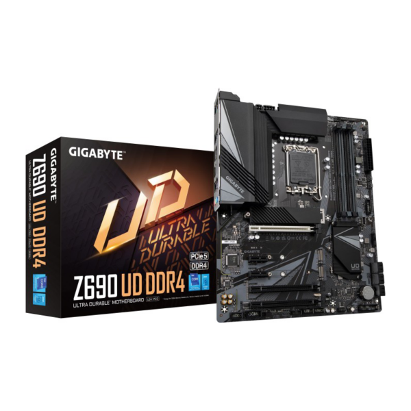 GIGABYTE Z690 UD DDR4 ATX Mainboard Sockel 1700 2xUSB-C/DP/HDMI