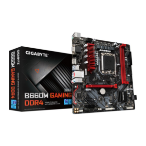 GIGABYTE B660M Gaming DDR4 mATX Mainboard Sockel 1700 M.2/HDMI/DP/VGA/USB3.2