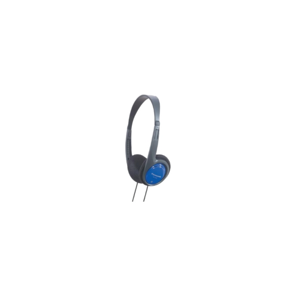 Panasonic RP-HT010E-A On-Ear Leichtbügel-Kopfhörer blau