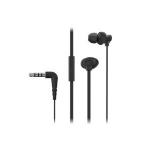 Panasonic RP-TCM130E-K In-Ear Kopfhörer mit Flachbandkabel schwarz