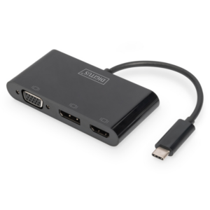 DIGITUS USB-C 3in1 Triple Monitor Adapter (HDMI