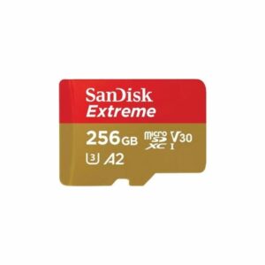 SanDisk Extreme 256GB microSDXC Speicherkarte Kit (2022) bis 190 MB/s