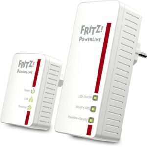 AVM FRITZ!Powerline Set 540E 500MBit WLAN Ethernet HomePlug AV-Adapter