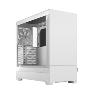 Fractal Design Pop Silent White mit Seitenfenster ATX Gaming Gehäuse Weiß