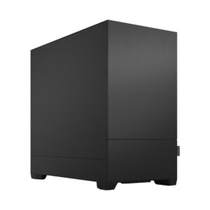 Fractal Design Pop Mini Silent Black Solid mATX/mITX Gaming Gehäuse Schwarz