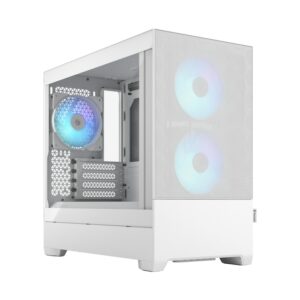 Fractal Design Pop Mini Air RGB White mit Fenster mATX/mITX Gaming Gehäuse Weiß