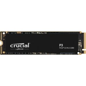 Crucial P3 NVMe SSD 500 GB M.2 2280 3D NAND PCIe 3.0