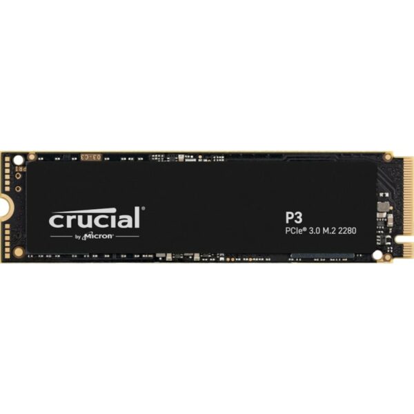 Crucial P3 NVMe SSD 500 GB M.2 2280 3D NAND PCIe 3.0